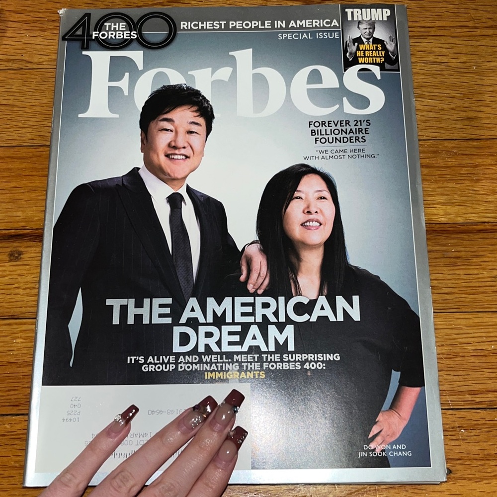 Forbes forever 21’s billionaire founders Do Won and Jin Sook Chang
